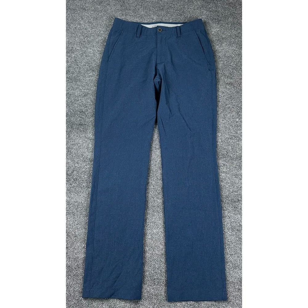 Under Armour Pants Mens 30x32 Blue Straight Leg‎ Performance Casual Chino Active